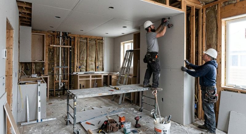 Bathroom Drywalling in Olathe, KS