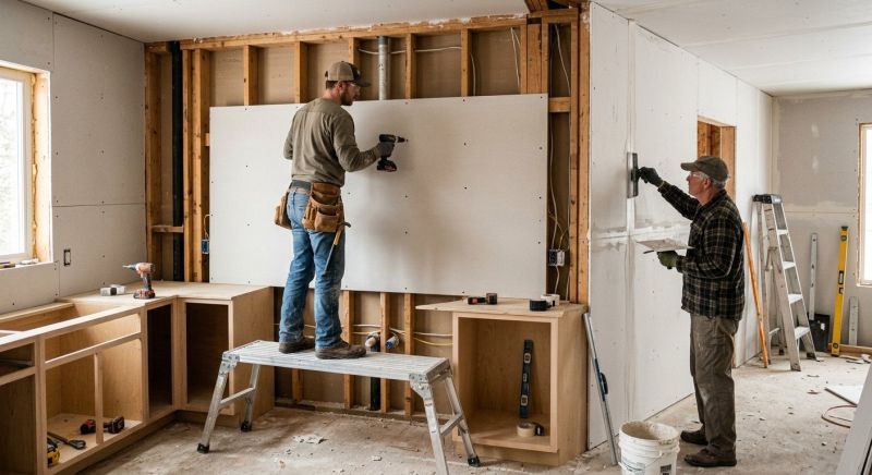 Drywall Renovation in Overland Park, KS