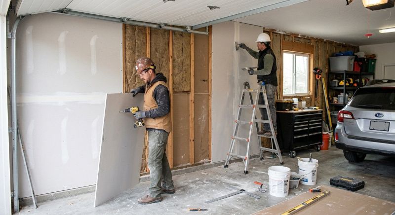 Gypsum Board Installation in Denver County, CO