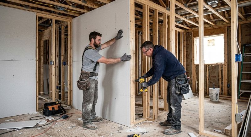 House Drywall Installation in Alpharetta, GA