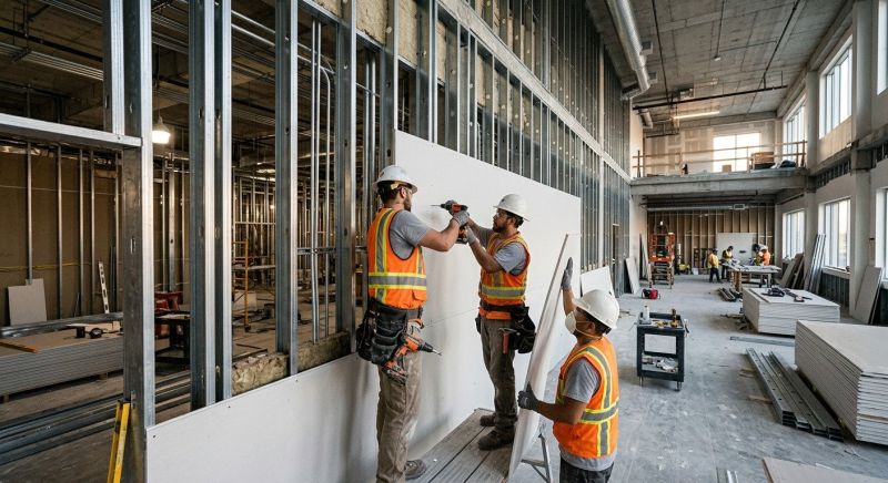 Commercial Drywall Service