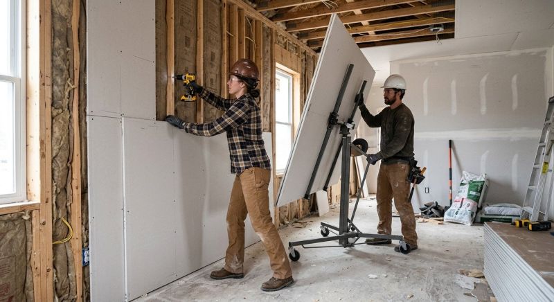Drywall Hanging in Overland Park, KS